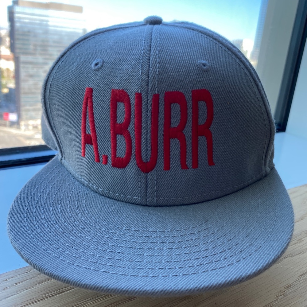 Hamilton Official Merch - A BURR Flat Brim Cap